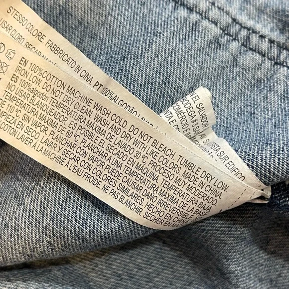 Denim Jumper Dress - Picture 5 of 6